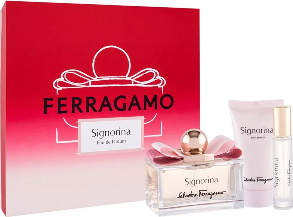 Signorina 100 ml + EDP MINI 10 ml + BL parfumska voda za ženske 50 ml