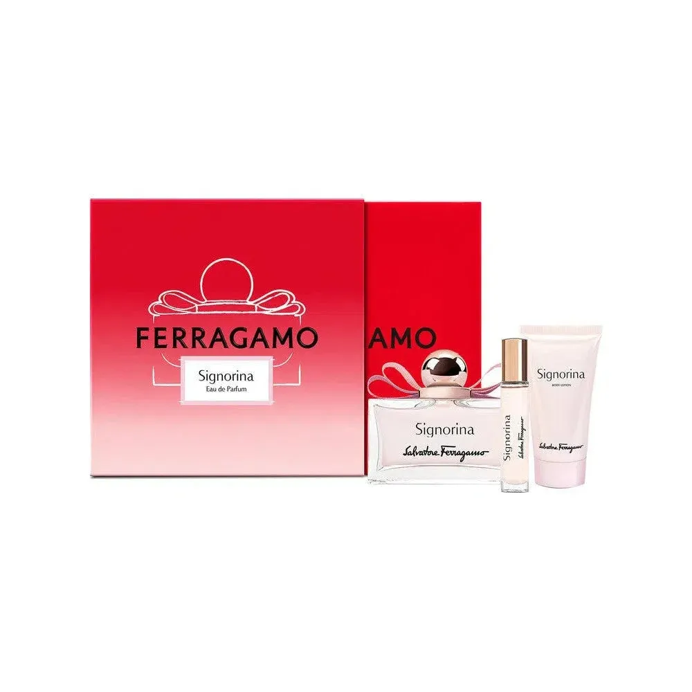 Signorina 100 ml + EDP MINI 10 ml + BL parfumska voda za ženske 50 ml