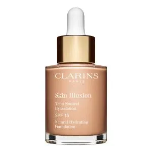 Clarins Skin Illusion naravni vlažilni tekoči puder SPF 15 (107C)