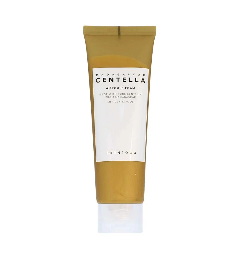 Madagascar Centella Ampoule Foam kremna čistilna pena za občutljivo kožo 125 ml