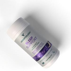 Vegetology Podpora spanju - naravna podpora spanju, 60 kapsul