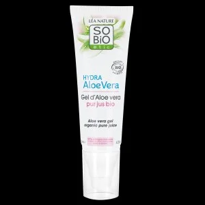 SO’BiO étic Aloe vera gel - hipoalergen, BIO (125 ml) - intenzivna hidracija in pomiritev kože