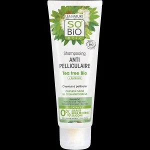 SO’BiO étic Šampon proti prhljaju s čajevcem in z bisabololom BIO (250 ml) - s sokom aloe vere