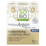 SO’BiO étic Anti-age Precieux Nočna hranilna in učvrstitvena krema GOLD BIO (50 ml) - idealna za zrelo kožo