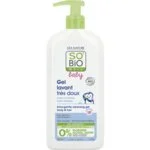 SO’BiO étic BABY Gel za umivanje otrok - izjemno nežen za telo in lase BIO (500 ml) - ne peče v očeh