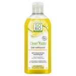 SO’BiO étic Čistilni gel proti nepravilnostim kože - Clean Yuzu BIO (200 ml) - idealen za mastno kožo