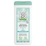 SO’BiO étic Gel za prhanje BREZ MILA z lotosovim cvetom BIO (650 ml) - idealen za suho in občutljivo kožo
