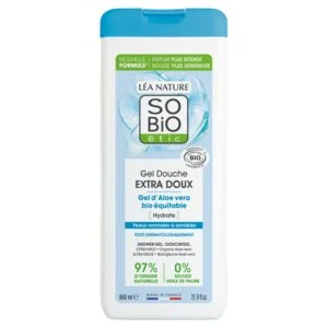 SO’BiO étic EXTRA NEŽEN gel za prhanje z Aloe vero BIO (650 ml) - intenzivno vlaži