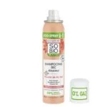 SO’BiO étic Nežen suhi šampon v spreju za občutljivo lasišče BIO (100 ml) - volumen in čisti lasje brez umivanja