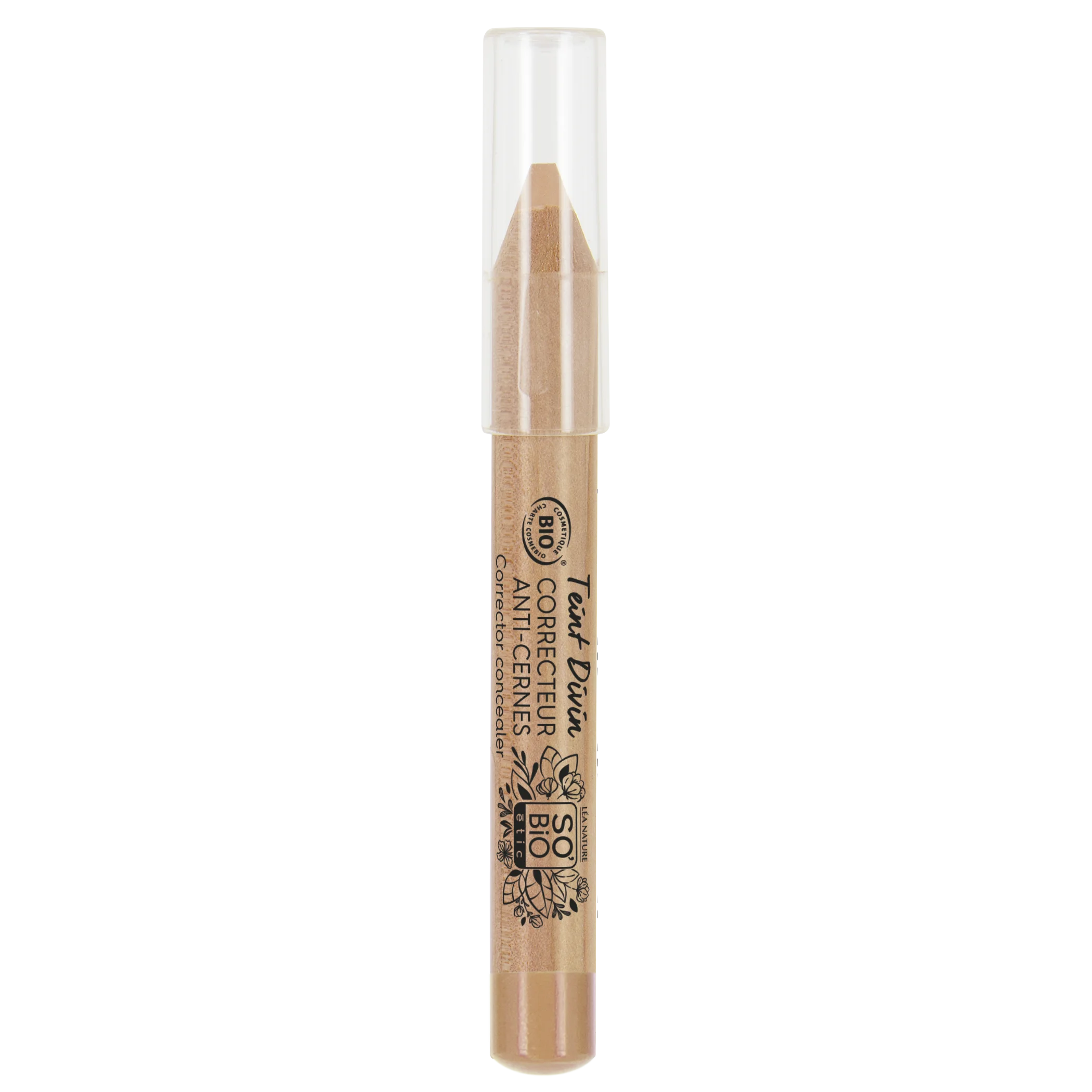 SO’BiO étic Korektor BIO (4 g) 25 BEIGE DORÉ — zlata bež - prekrije nepravilnosti polti