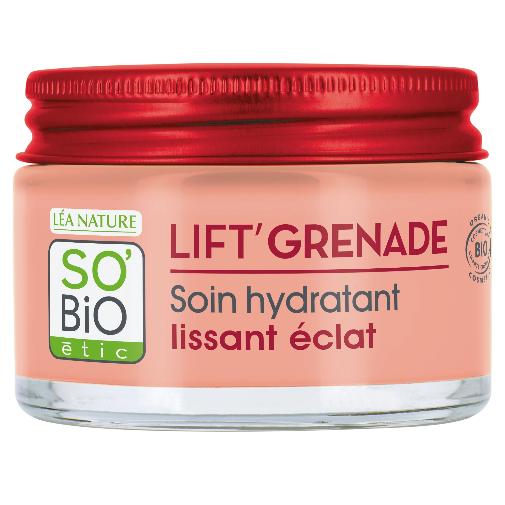 SO’BiO étic Dnevna razsvetljujoča krema proti gubam Lift'Grenade BIO (50 ml) - z granatnim jabolkom