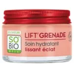 SO’BiO étic Dnevna razsvetljujoča krema proti gubam Lift'Grenade BIO (50 ml) - z granatnim jabolkom