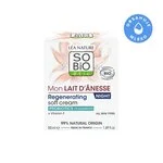 SO’BiO étic Nočna regenerativna krema z BIO oslovskim mlekom (50 ml) - stepena tekstura