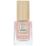 SO’BiO étic Lak za nohte - 60 romantična rožnata (11 ml) - s sijočo in intenzivno barvo