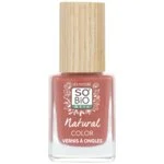 SO’BiO étic Lak za nohte - 65 rožnata nude (11 ml) - s sijočo in intenzivno barvo