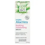 SO’BiO étic Serum za obraz z aloe vero - pomiritev in vlaženje za občutljivo kožo BIO (30 ml) - vlaži, pomirja in posvetli