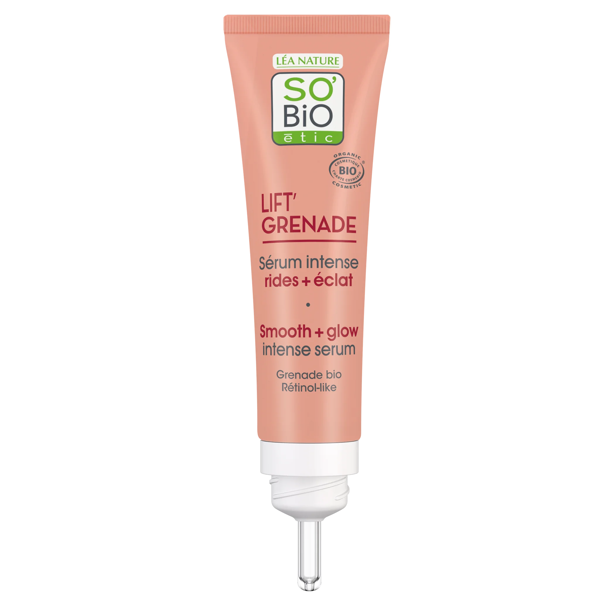 SO’BiO étic Posvetlitveni serum proti gubam Lift'Grenade BIO (30 ml) - z granatnim jabolkom
