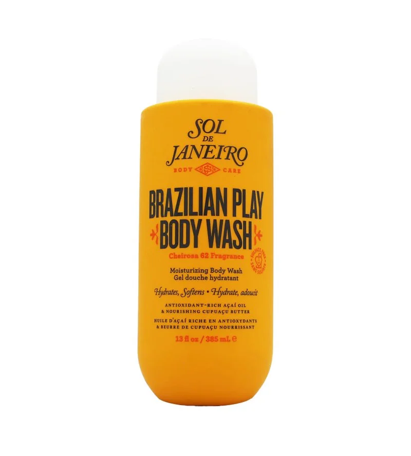 Brazilian Play Body Wash vlažilni gel za prhanje 385 ml