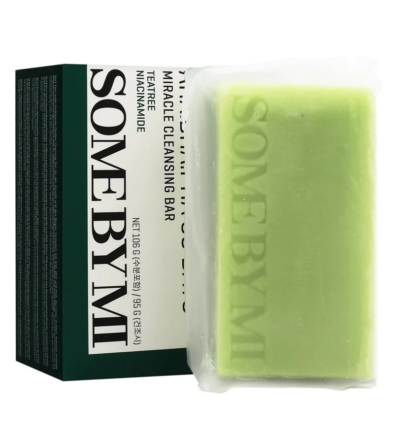 AHA BHA PHA 30 Days Miracle Cleansing Bar trdo milo za aknasto kožo z AHA, BHA in PHA kislinami 106 g
