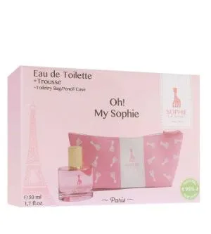Sophie La Girafe Sophie La Girafe My Sophie darilni set za otroke toaletna voda 50 ml + kozmetična torbica
