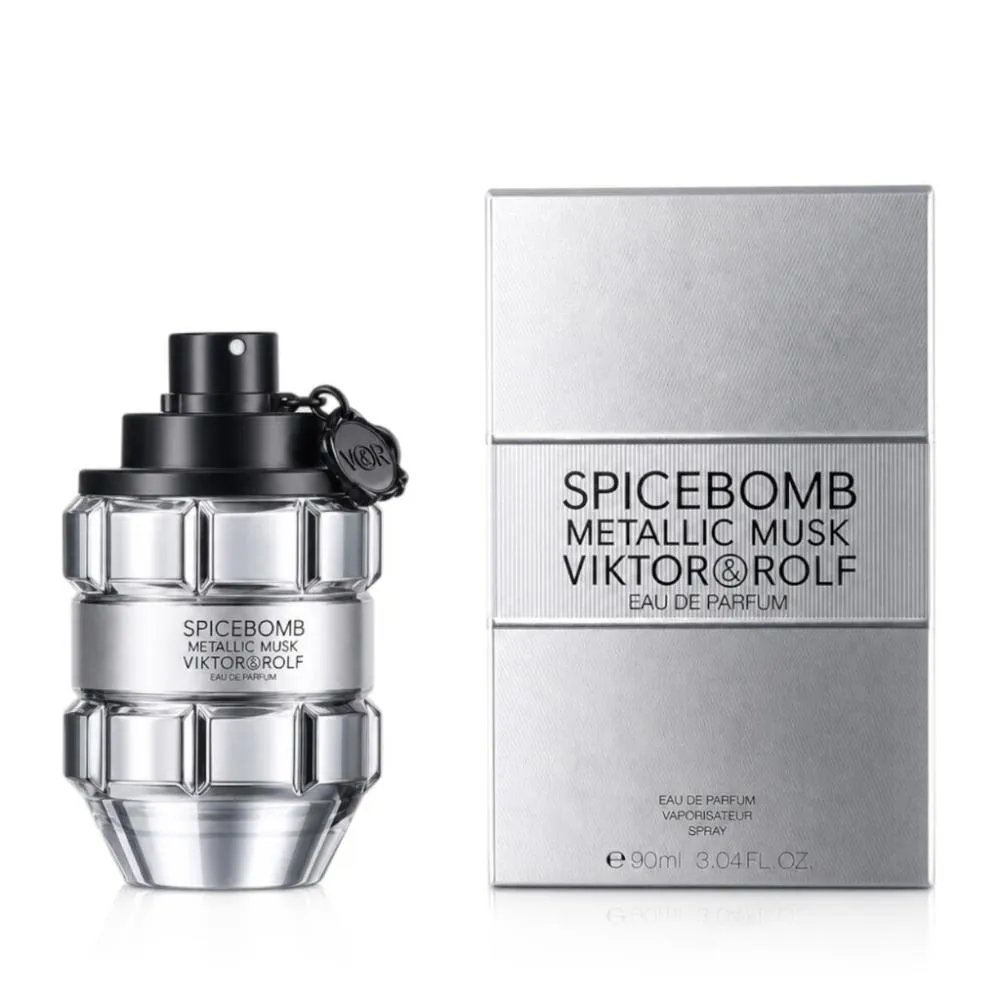 Spicebomb Metallic Musk parfumska voda za moške 90 ml