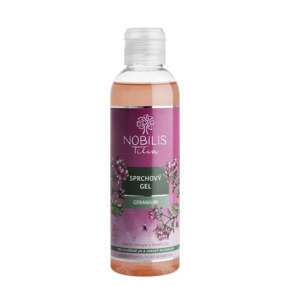 Nobilis Tilia Gel za prhanje Geranija 200ml