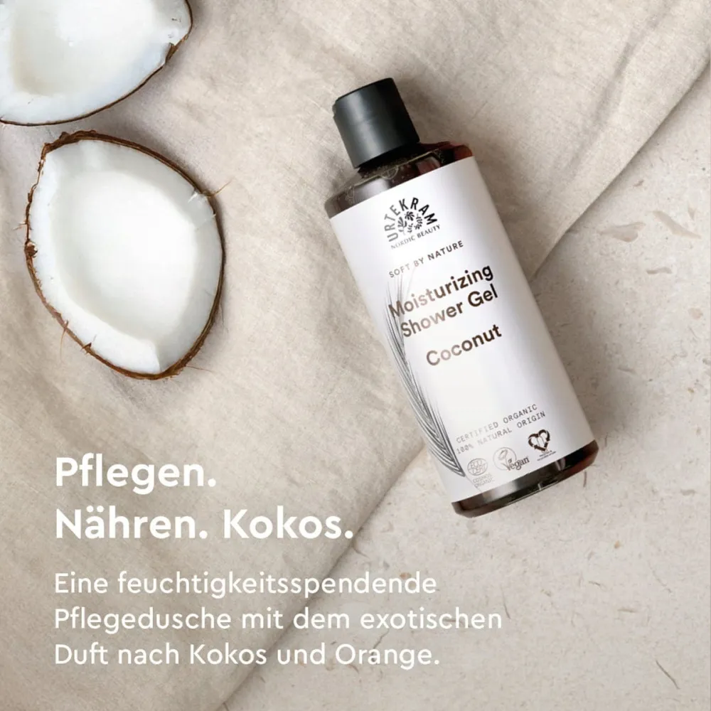 Urtekram Gel za prhanje kokos 500ml BIO, VEG