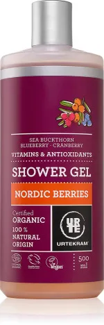 Urtekram Gel za prhanje Nordic Berries 500ml BIO, VEG