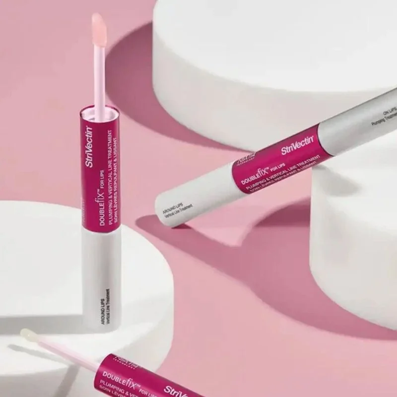 Proti gubam Double Fix™ za ustnice, učinek polnjenja in nega navpičnih linij 5+ 5 ml