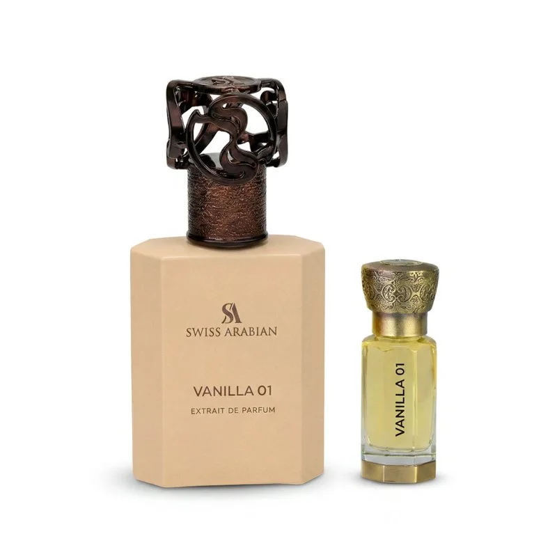 Vanilla 01 50 ml + parfumirano olje, parfumski ekstrakt za ženske 12 ml