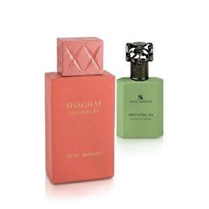 Shaghaf Nectar Blush Patchouli 01 50 ml + EDP Shaghaf parfumski ekstrakt unisex