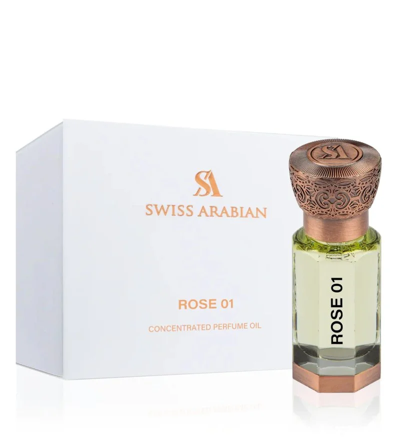 Rose 01 koncentrirano parfumsko olje unisex 12 ml