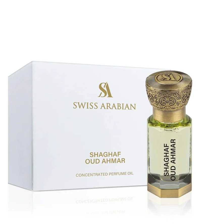 Shaghaf Oud Ahmar koncentrirano parfumsko olje uniseks 12 ml
