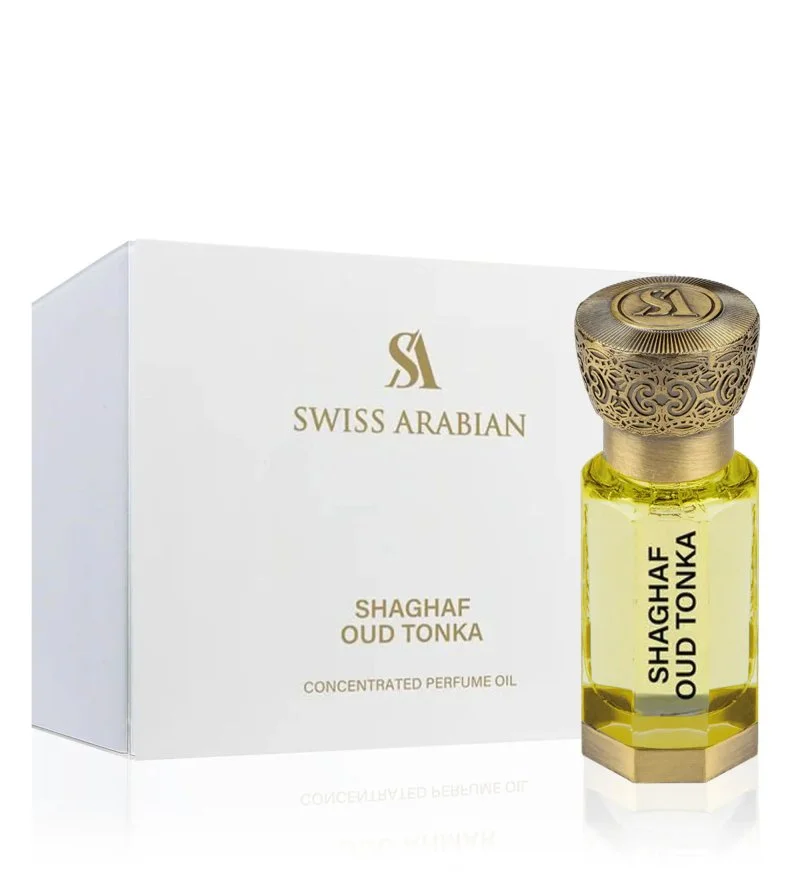 Shaghaf Oud Tonka koncentrirano parfumsko olje unisex 12 ml