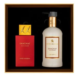 Swiss Arabian Shaghaf Oud Ahmar U 75 ml + losjon za telo parfumska voda