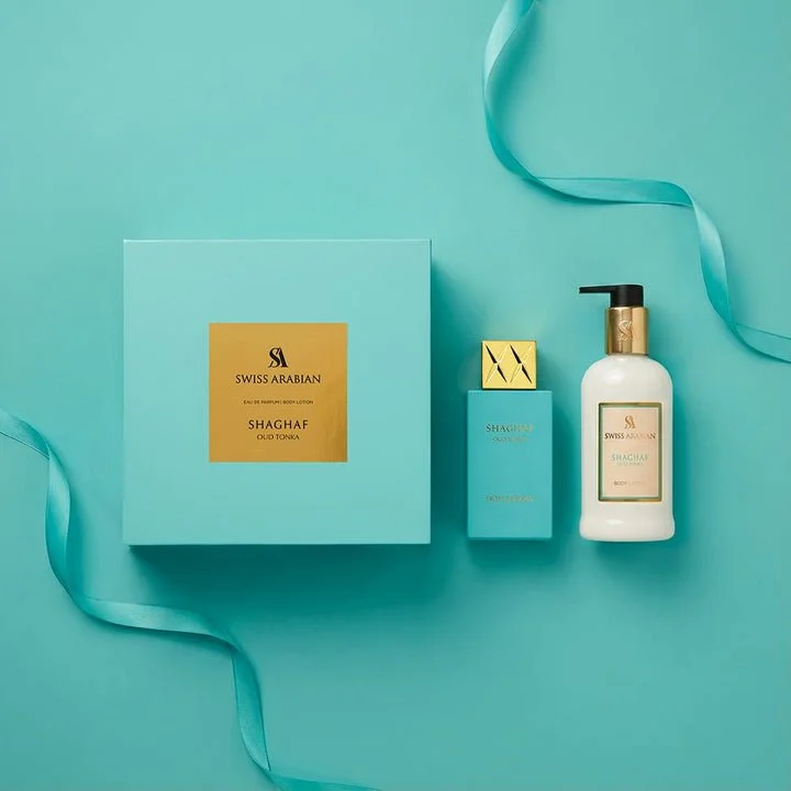 Shaghaf Oud Tonka U 75 ml + losjon za telo parfumska voda 300 ml