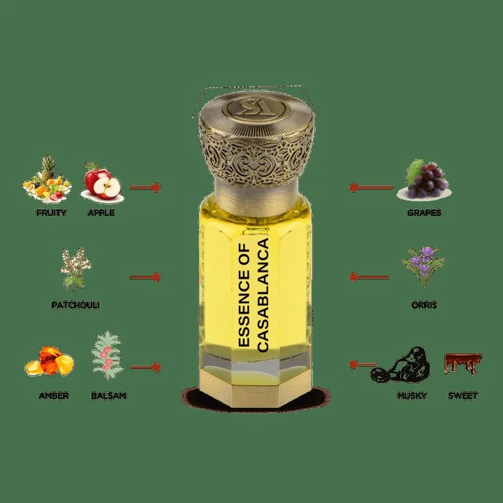 Essence of Casablanca koncentrirano parfumirano olje U 12 ml