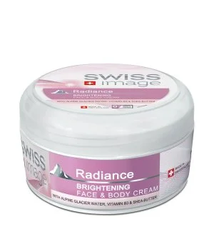 SWISS Image Body Care Radiance Brightening Face & Body Cream posvetlitvena krema za obraz in telo