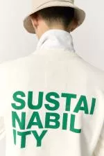 Ecoalf Taberalf Sweatshirt Man Off White