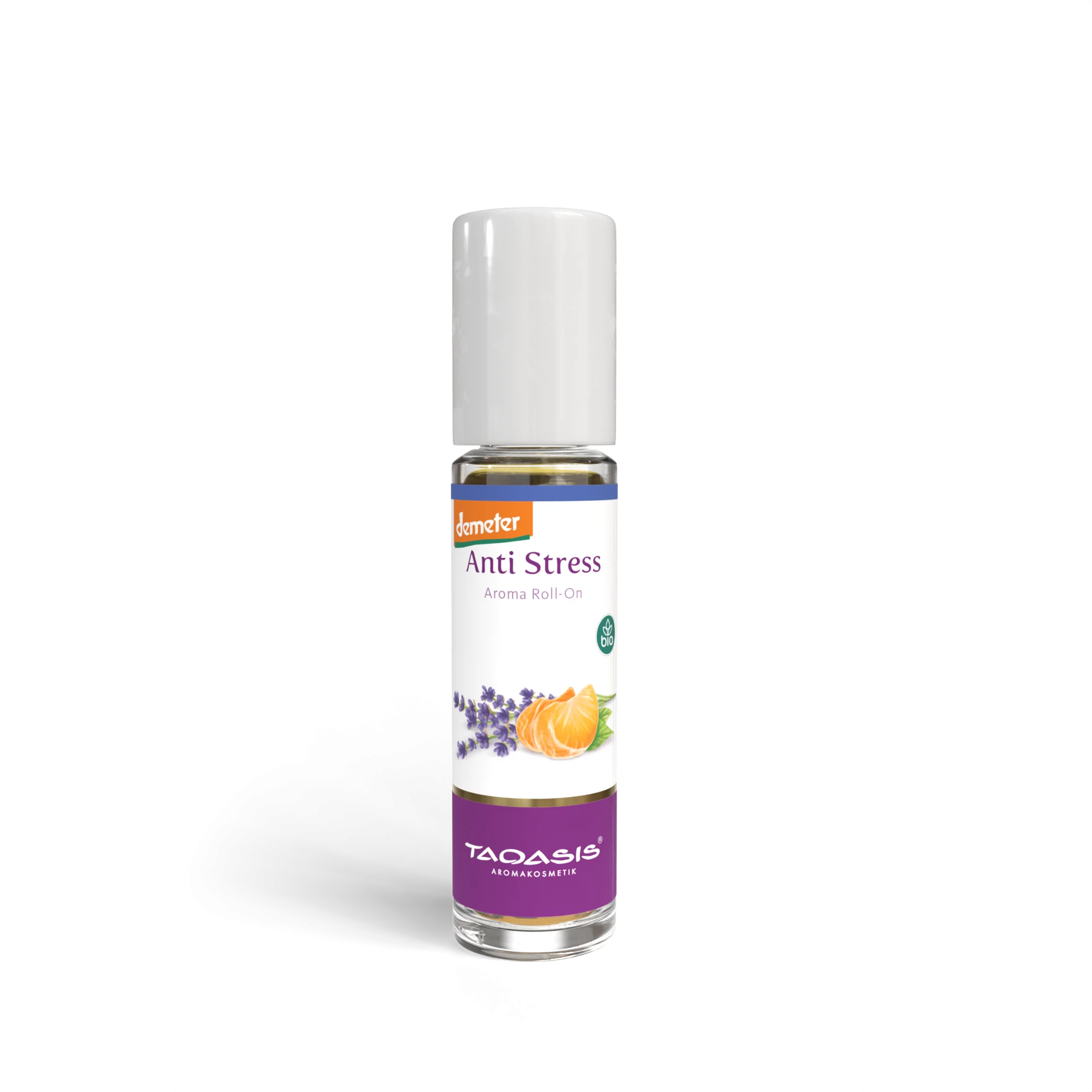 Taoasis Aroma roll-on Anti Stress BIO (10 ml) - pomirjujoč, uravnotežujoč in harmonizirajoč