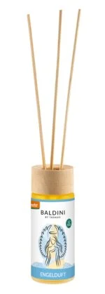 Taoasis Baldini Aromatični difuzor s palčkami Angel Scent BIO (50 ml) – evforičen, harmonizirajoč in aktivirajoč