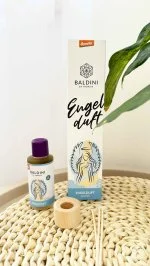 Taoasis Baldini Aromatični difuzor s palčkami Angel Scent BIO (50 ml) – evforičen, harmonizirajoč in aktivirajoč