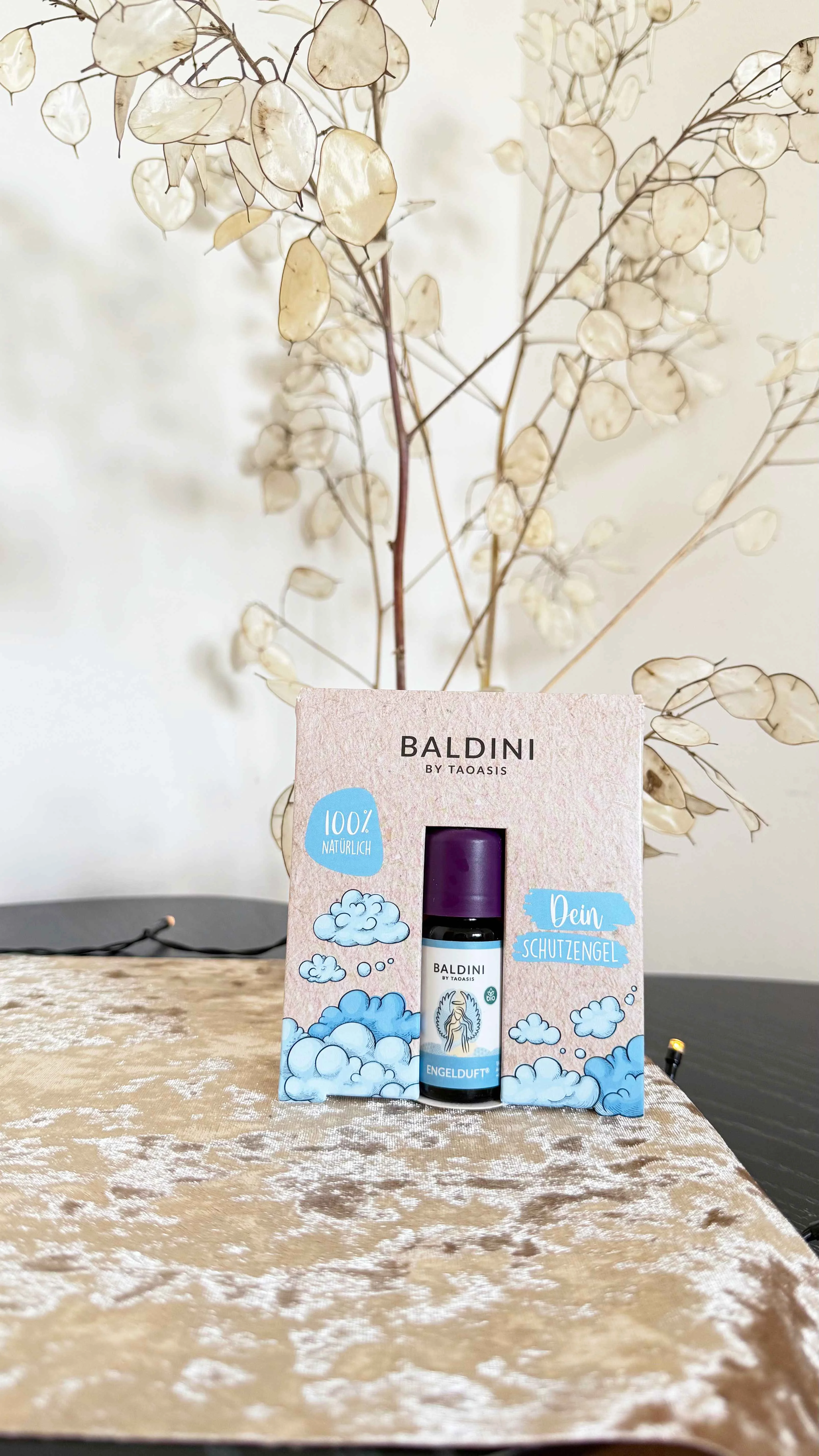 Taoasis Baldini Aroma mini komplet Angel Scent BIO (10 ml) - lesena obešanka kot difuzor