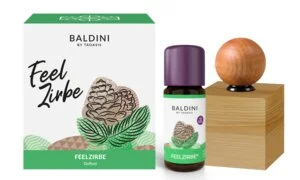 Taoasis Baldini aroma set FeelPine BIO (10 ml) - lesena dekoracija kot difuzor