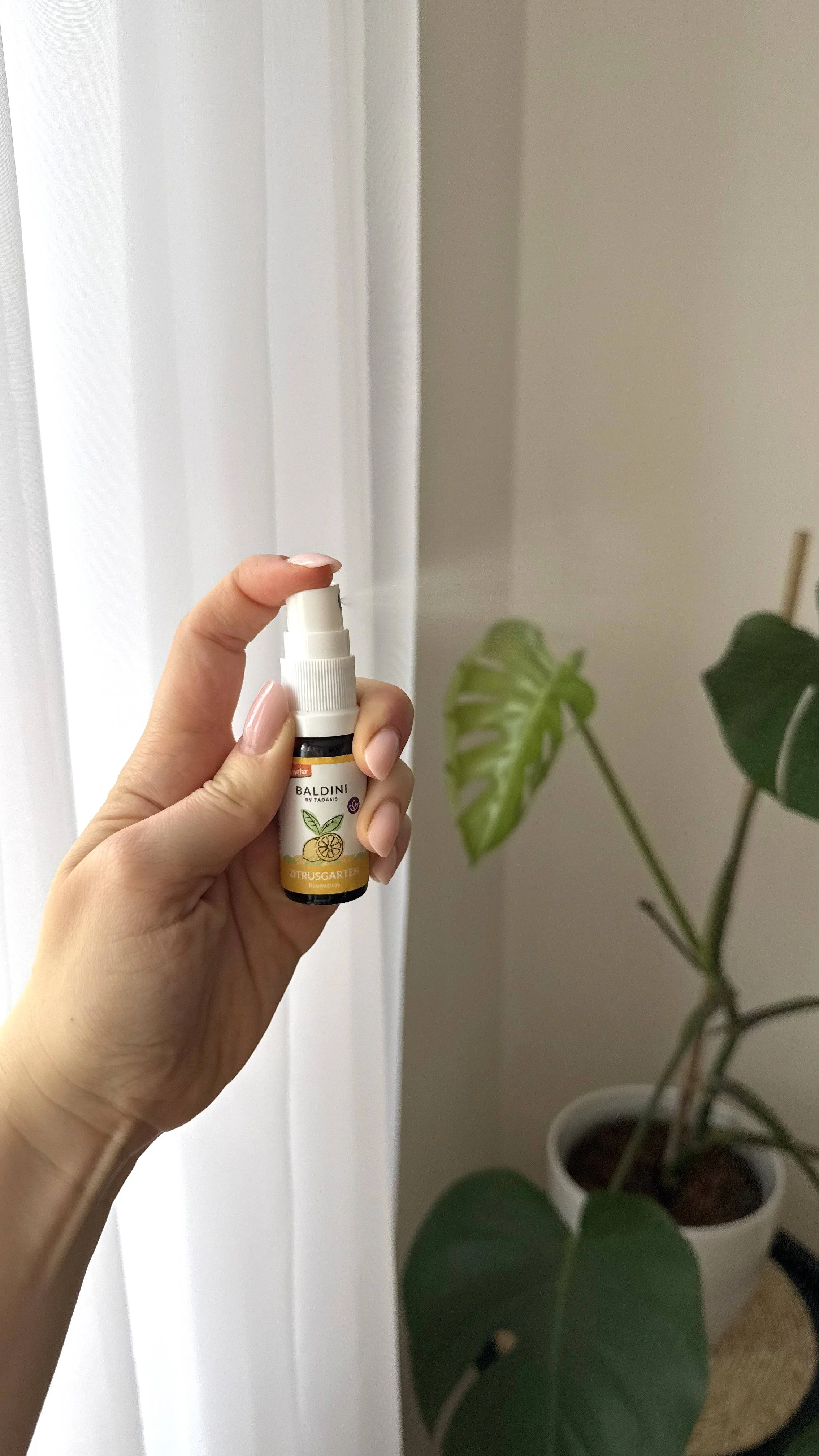 Taoasis Baldini Osvežilec zraka Citrus Garden BIO 50 ml - osvežuje in poživlja