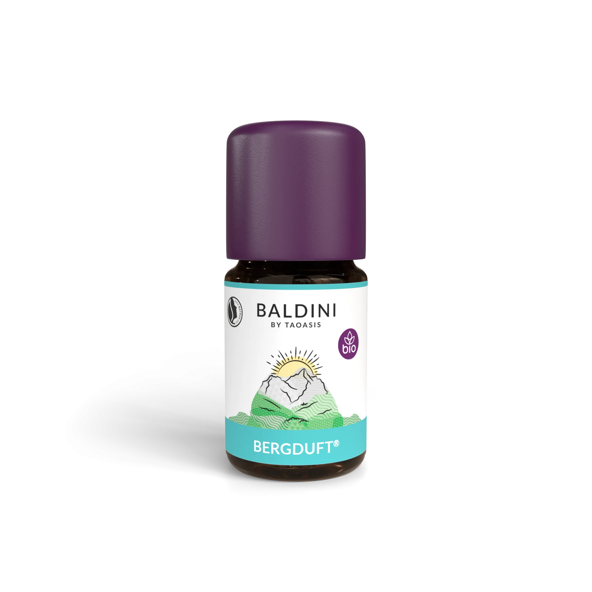 Taoasis Baldini Mešanica eteričnih olj Mountain Scent BIO (5 ml) - spodbudna, stabilizirajoča in osvežujoča