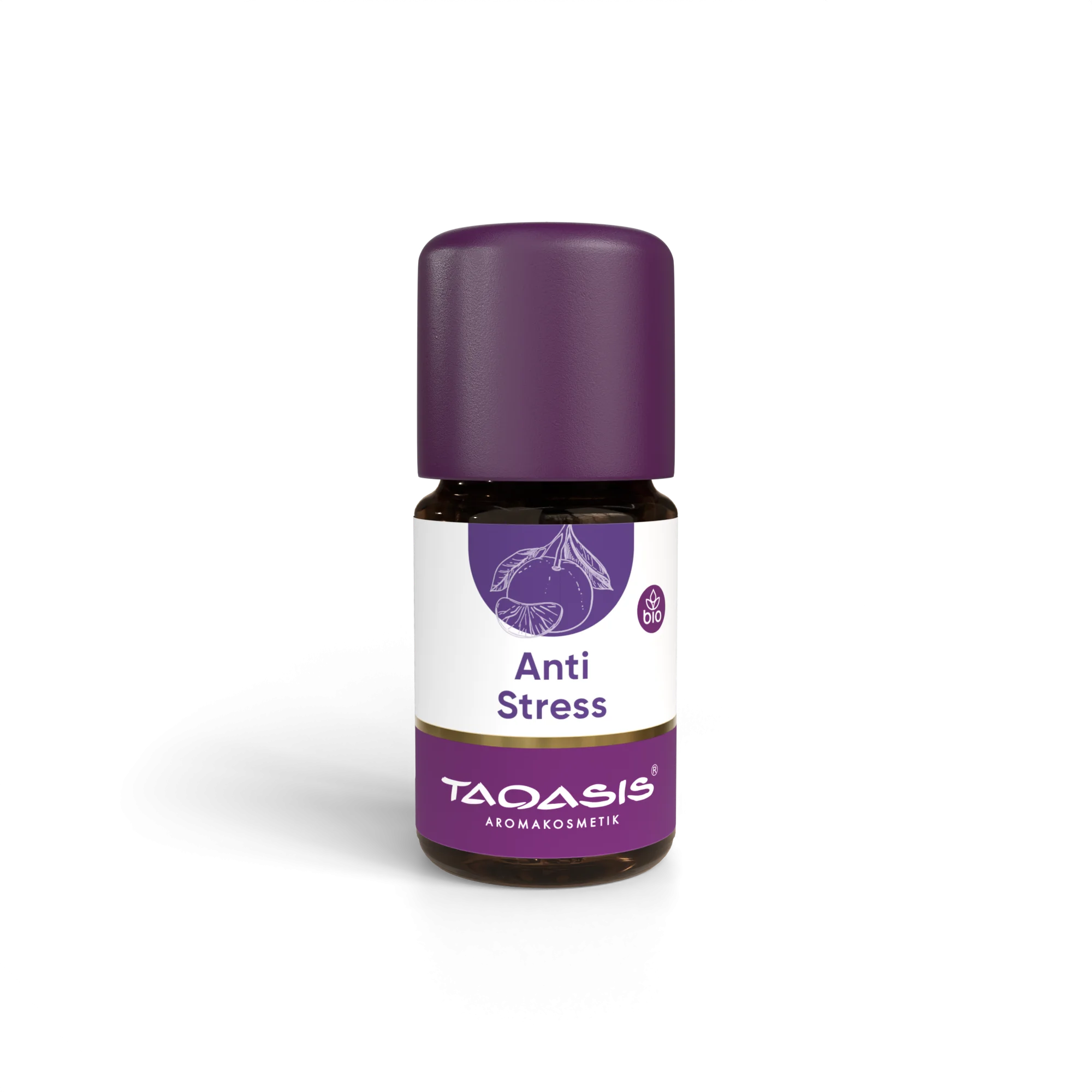 Taoasis Mešanica eteričnih olj Anti Stress BIO (5 ml) - pomirjujoča, uravnovešajoča in harmonizirajoča