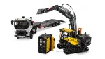 Technic 42175 Tovornjak Volvo FMX in električni bager Volvo EC230