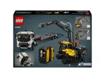 Technic 42175 Tovornjak Volvo FMX in električni bager Volvo EC230