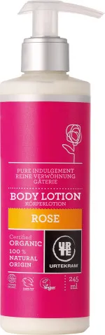 Urtekram Mleko za telo roza 245ml BIO, VEG